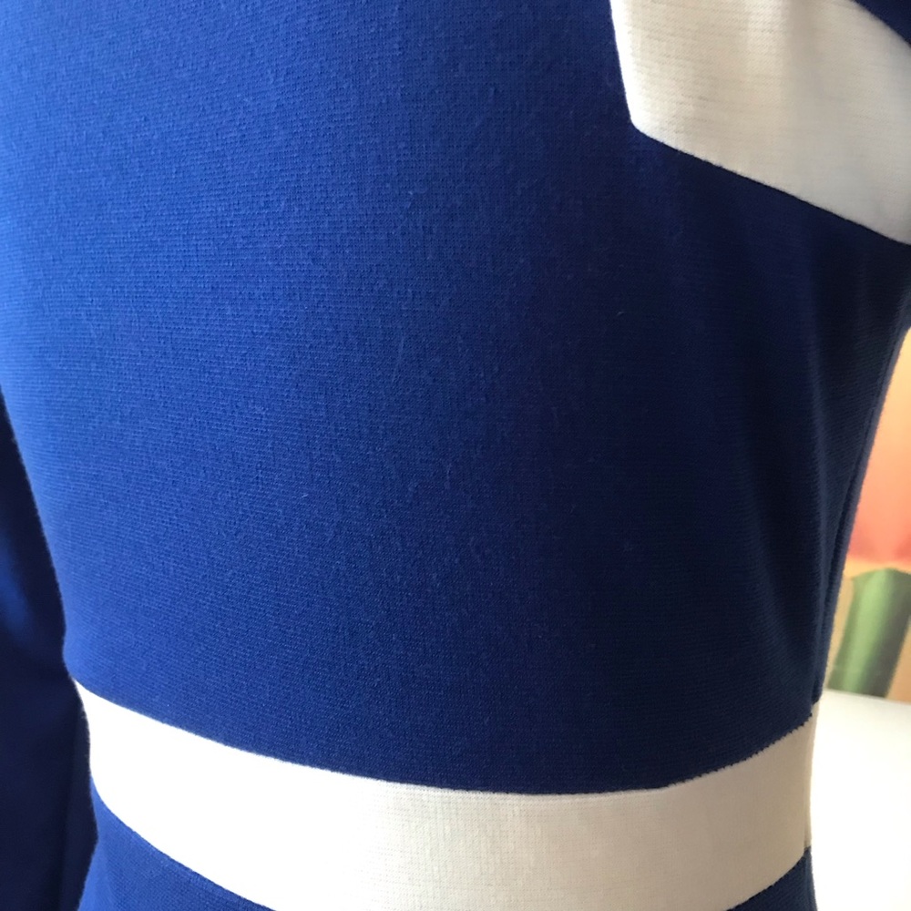 Square Neck Colorblock Dress - Picture 6 of 8